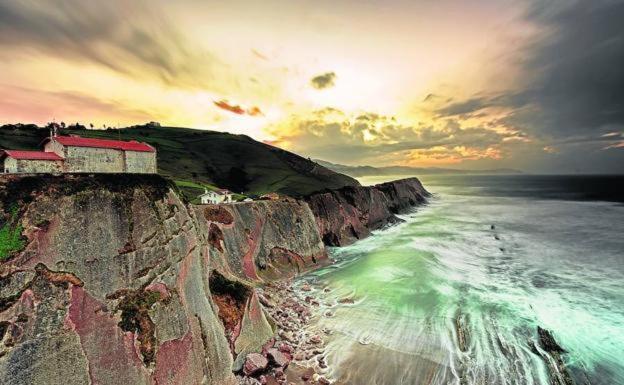 Telmo'S Home Con Parking -Sirimiri Apartments- Zumaia Exterior foto